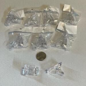 9 pcs Nail Tips Clip for Quick Building Polygel, Poly Gel Clips for Nails